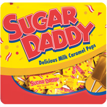 Sugar daddy caramel pops candy